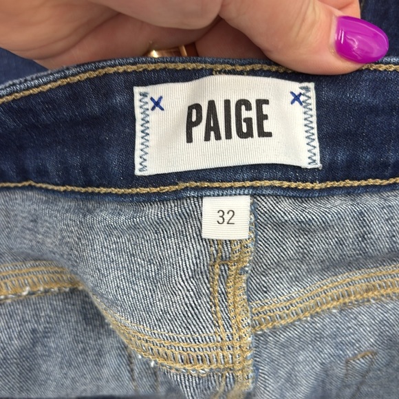 PAIGE Kylie Crop Jeans Size 32 - Picture 6 of 7